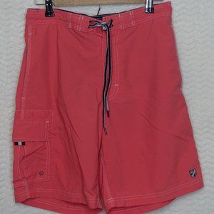 Daniel Cremieux Men's Peach Board Shorts Swim Trunks Med